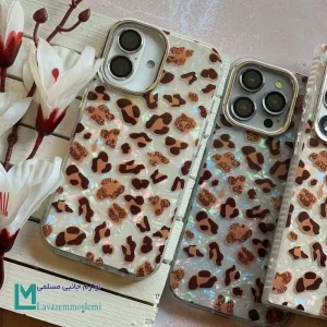 قاب گوشی پلنگی ماربل