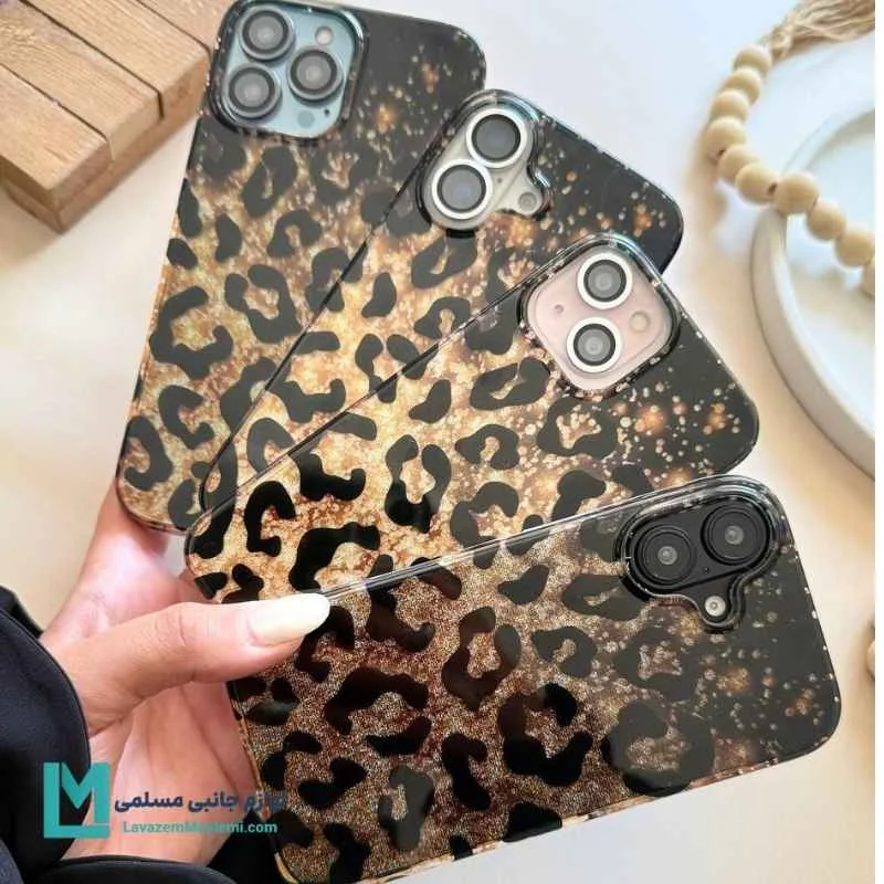 قاب گوشی پلنگی شاین