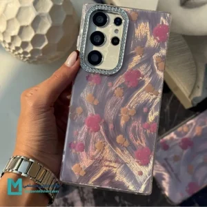 قاب گوشی سامسونگ طرح گلدار یاسی کد C3031 | لوازم جانبی مسلمی - لوازم جانبی مسلمی قاب گوشی سامسونگ طرح گلدار یاسی