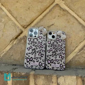 قاب گوشی پلنگی صورتیPink Spark کد C3033 | لوازم جانبی مسلمی