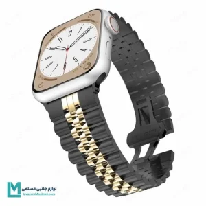 بند اپل واچ رولکسی طرح لانگینس کد W1009 | رنگ خاص | لوازم جانبی مسلمی