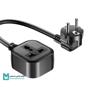 تبدیل 3 به 2 برق 20 سانتی یسیدو YESIDO MC31 کد T103 | لوازم جانبی مسلمی